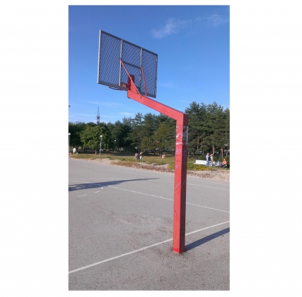 Баскетбольная стойка уличная антивандальная, фото 4