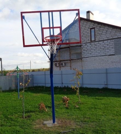 Баскетбольная стойка уличная антивандальная, фото 5