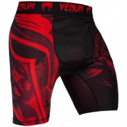 Компрессионные шорты Venum Gladiator Black/Red, фото 1
