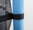Мини батут с защитной сеткой, синий, ARL-1005C-55_B