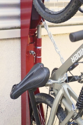 Система хранения велосипеда с защитой колес и рамы, фото 4