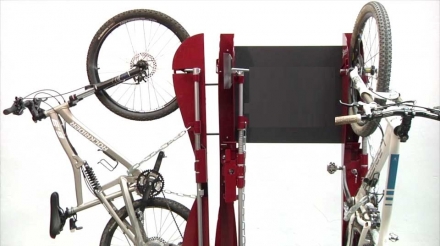 Система хранения велосипеда с защитой колес и рамы, фото 6