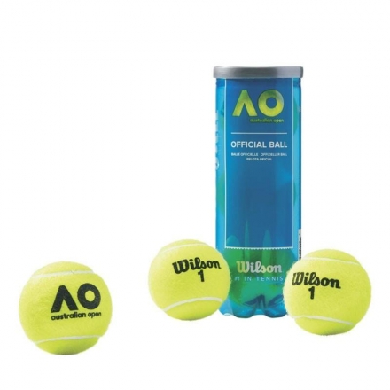 Мяч теннисный WILSON Australian Open, мяч игр Большого шлема с 2006 г, техн. NanoPlay, фото 1