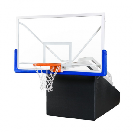 Стойка баскетбольная ZSO мобильная, складная, на пружинах, вынос 2,25 м., c противовесом, фото 16