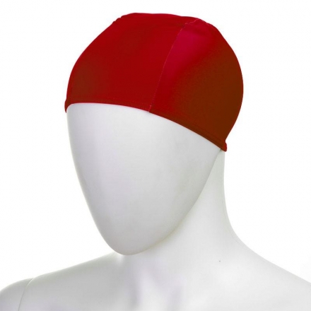 Шапочка для плавания &quot;FASHY Fabric Cap&quot;, полиамид/эластан, 3 панели, красный, фото 1