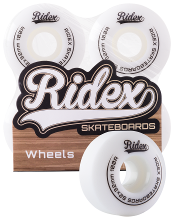 Комплект колес для скейтборда SB, 52*32, белый, фото 2