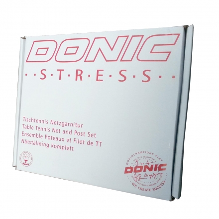 Сетка с креплением Donic STRESS серый/зеленый, фото 2