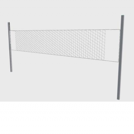 Профессиональные волейбольные стойки со скрытым механизмом натяжения сетки, фото 1