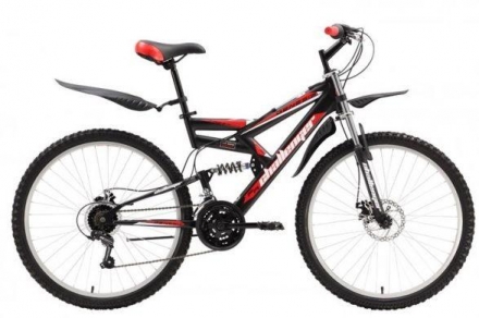Велосипед Challenger Genesis Lux черно-красный 17&#039;&#039;, фото 1