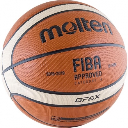 Мяч баскетбольный Molten BGF6X №6 FIBA, фото 1