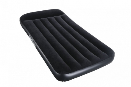 67556 Надувной матрас Aerolax Air Bed(Twin) 188х99х30 см со встроенным насосом 220В, фото 1