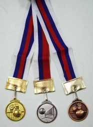 Медаль Волейбол d-40 мм серебро