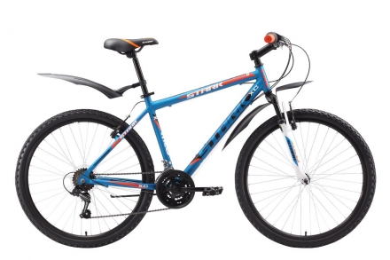 Велосипед Stark&#039;16 Outpost Disc сине-оранжевый 18&quot;, фото 1