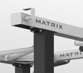 MATRIX MAGNUM OPT1R Крюки для олимпийского грифа для силовой рамы, фото 3