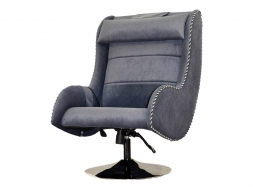 Офисное массажное кресло Ego Max Comfort EG3003 Серый (Микрошенилл), фото 1
