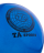 Мяч для художественной гимнастики RGB-102, 19 см, синий, с блестками