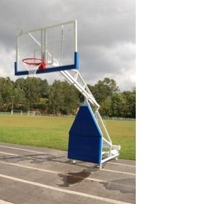 Стойка баскетбольная мобильная с выносом щита 1,6м, фото 1