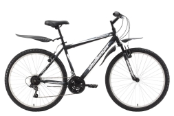 Велосипед Challenger Agent Lux 26 черно-серый 16''