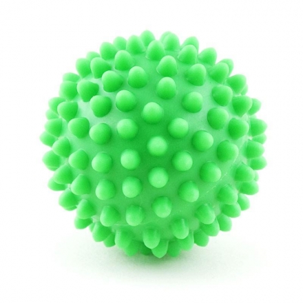 Мяч массажный, арт. 300107, ЗЕЛЕНЫЙ, диам. 7 см, поливинилхлорид, фото 1