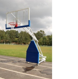 Стойка баскетбольная мобильная с выносом щита 2,25м, фото 1