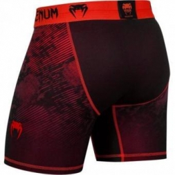 Компрессионные шорты Venum &quot;Fusion&quot; Compression Shorts - Black Red, фото 2