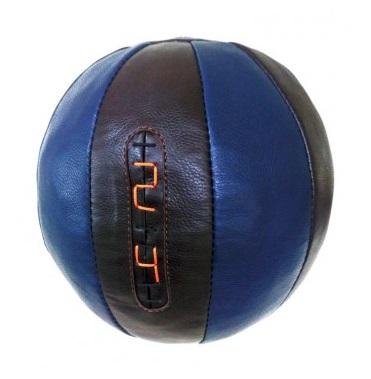 Набивной мяч кожаный медбол для кроссфита диаметр 35 см, фото 1