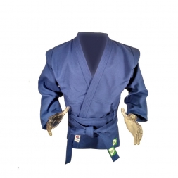 Куртка для самбо &quot;GREEN HILL&quot;, размер 40/150, синий