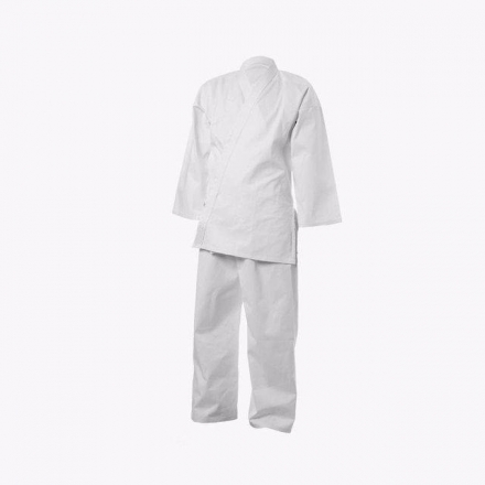 Кимоно для карате 28 размер (белый цвет, 240 г) 116 см, фото 1