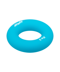 Эспандер кистевой ES-403 &quot;Кольцо&quot;, диаметр 7 см, 5 кг, голубой, фото 2
