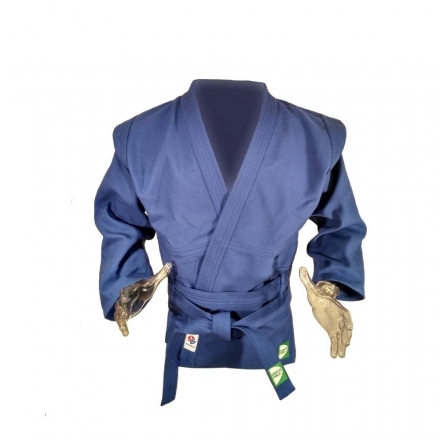 Куртка для самбо &quot;GREEN HILL&quot;, размер 44/160, синий, фото 1