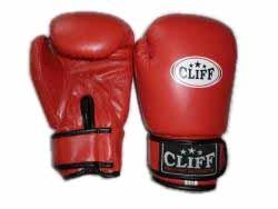 Перчатки бокс CLUB (FLEX)  4 oz красные