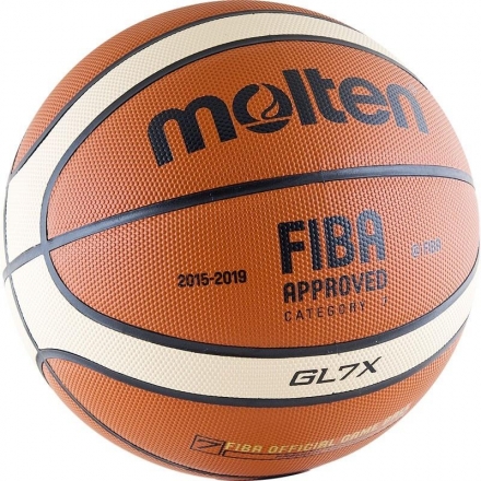 Мяч баскетбольный Molten BGL7X-RFB №7 FIBA, фото 1