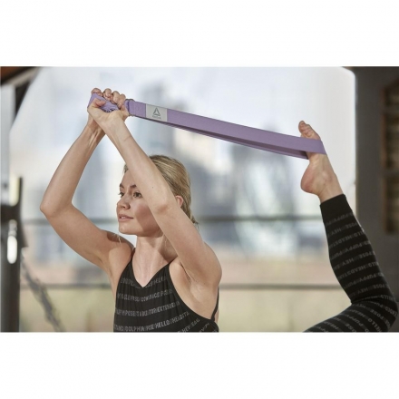 Ремень для йоги Reebok, фиолетовый , RAYG-10023PL, фото 4