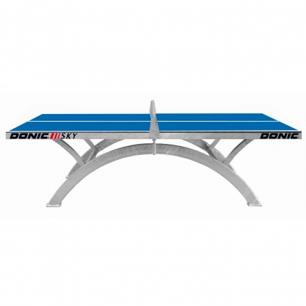 Теннисный стол DONIC OUTDOOR SKY синий (три короба), фото 3