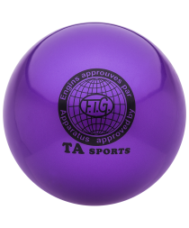 Мяч для художественной гимнастики RGB-101, 19 см, фиолетовый, фото 1
