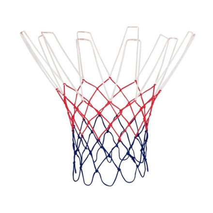 Сетка баскетбольная, D-3,1 мм, триколор, цветная, фото 1