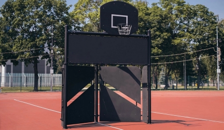 Футбольные ворота с баскетбольной стойкой BF-1, фото 3