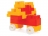 Конструктор из 60 деталей Pilsan Jumbo Magic Blocks (03-227)