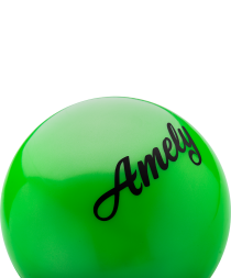 Мяч для художественной гимнастики AGB-101, 15 см, зеленый, фото 2