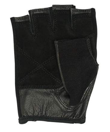 Перчатки для фитнеса SU-114, черные, фото 3