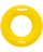 Эспандер кистевой ES-404 &quot;Кольцо&quot;, диаметр 8,8 см, 15 кг, жёлтый