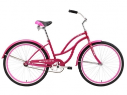 Велосипед Black One Flora розово-белый 18&quot;