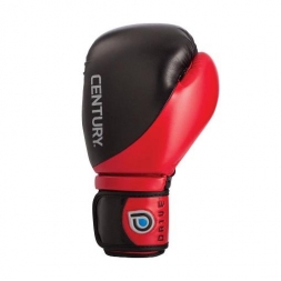 Боксерские перчатки Century Drive черн-красный 16 унц, 141003, фото 2