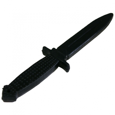 Муляж ножа тренировочный обоюдоострый, резиновый Мягкий, фото 1