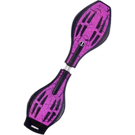 Скейт (роллерсерф, вейвборд) Dragon Board Surf фиолетовый двухколесный , фото 1