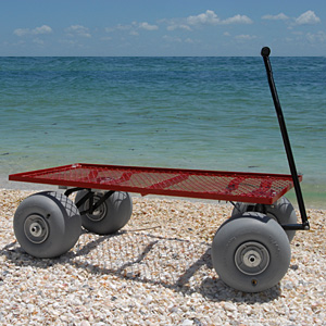 Тележка для перевозки по рыхлым основаниям (песок, снег), фото 1