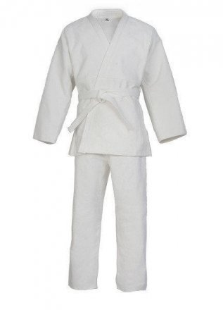 Кимоно для карате 34 размер (белый цвет, 240 г) 134 см, фото 1