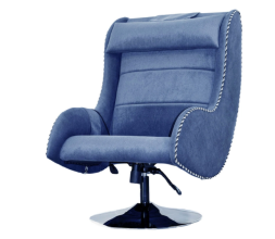 Офисное массажное кресло EGO Max Comfort EG3003 Galaxy Blue (микрошенилл), фото 1