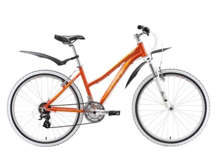 Велосипед Stark&#039;16 Temper Lady красно-оранжевый 16&quot;, фото 1
