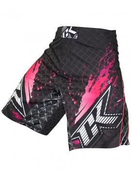 Шорты ММА Contract Killer Stained S2 Shorts - Black/Pink, фото 1